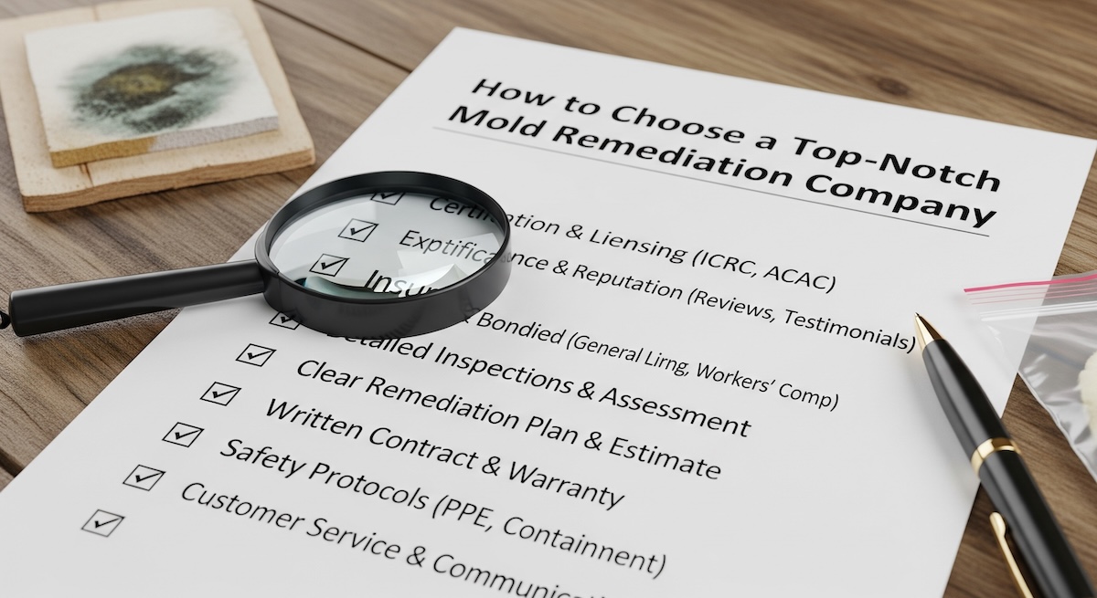 How to Choose a Top-Notch Mold Remediation Company