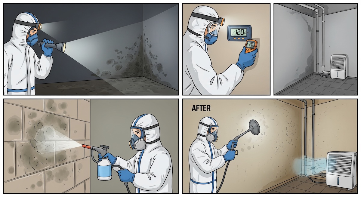 Mold Inspection to Mold Removal