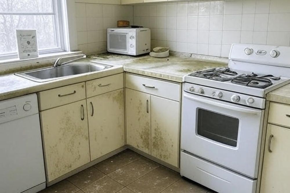 mold in kitchen