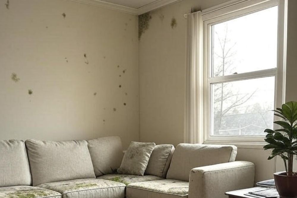 mold in living room